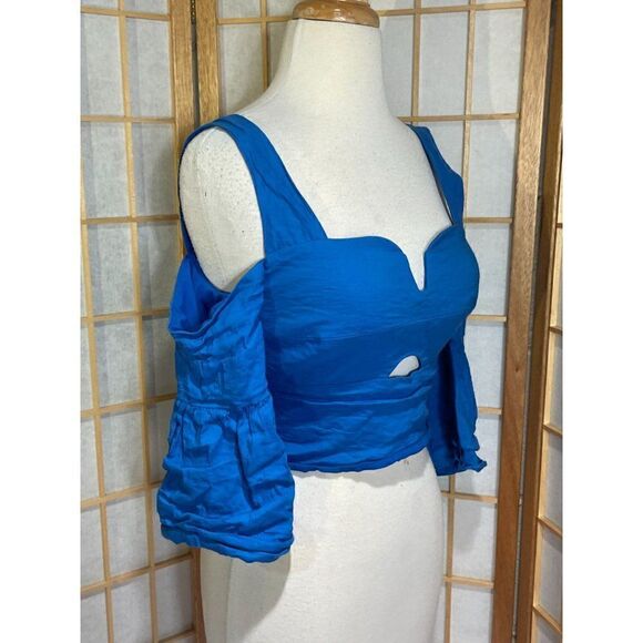 NicoleâMillerâSmâArtelier OffâShoulderâCropâTop - Picture 14 of 16